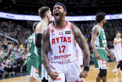 Kosminis &bdquo;Ryto&ldquo; krep&scaron;inis: E. Fridriksono trita&scaron;kis pražudė &bdquo;Žalgirį&ldquo;