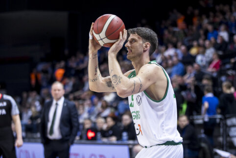 Įspūdingą ketvirtą kėlinį sužaidęs &bdquo;Žalgiris&ldquo; i&scaron;sigelbėjo Klaipėdoje