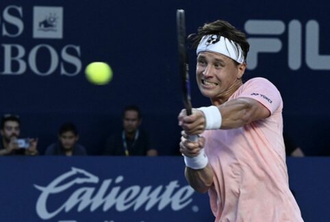 ATP &bdquo;Challenger&ldquo; turnyre R. Berankis patyrė pralaimėjimą po trijų setų kovos