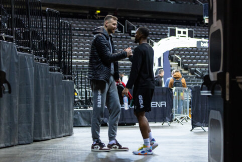 D. Motiejūnas: &bdquo;Labiau tikėtina, nei ne, kad &scaron;ią vasarą gri&scaron;iu į &bdquo;Žalgirį&ldquo;