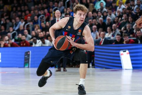 Rezultatyvius perdavimus dalinęs R. Jokubaitis prisidėjo prie &bdquo;Barcos&ldquo; pergalės