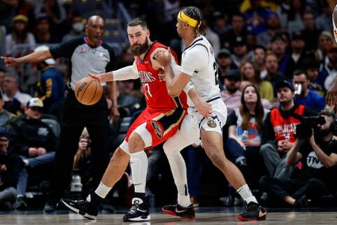 J. Valančiūnas surinko dvigubą dublį, tačiau &bdquo;Pelicans&ldquo; pergalių serija nutrūko