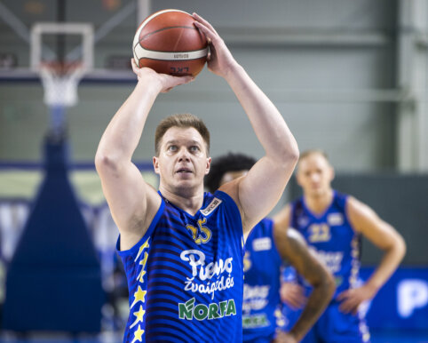 &bdquo;Pieno Žvaigždės&ldquo; pasiekė sunkią pergalę Prienuose