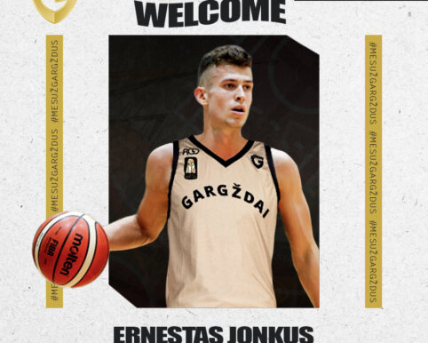 &bdquo;Gargždų&ldquo; gretas papildė E. Jonkus