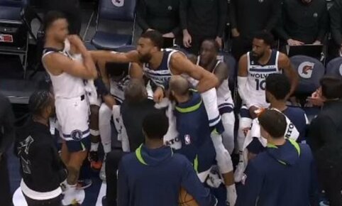 Komandos draugui trenkęs R. Gobertas praleis įkrintamųjų startą