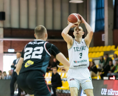 NKL bronzos medaliai &ndash; &bdquo;Tel&scaron;ių&ldquo; krep&scaron;ininkams