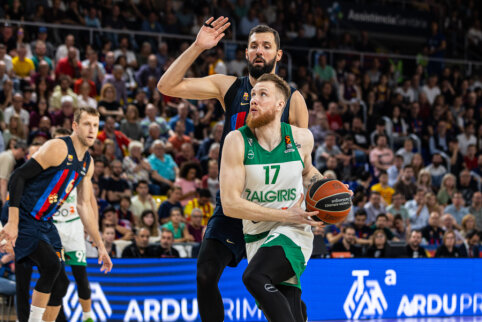 I&scaron;likimo kova: &bdquo;Žalgiris&ldquo; &ndash; &bdquo;Barcelona&ldquo; (tiesiogiai)