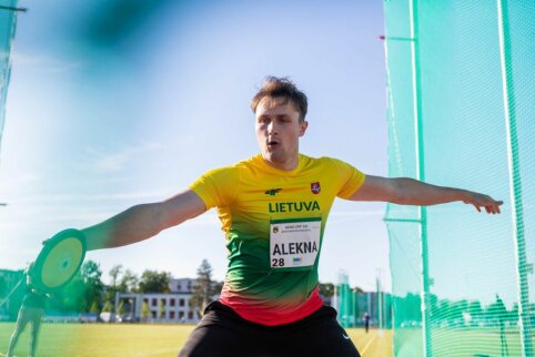 Martynas Alekna ženkliai pagerino savo asmeninį rekordą