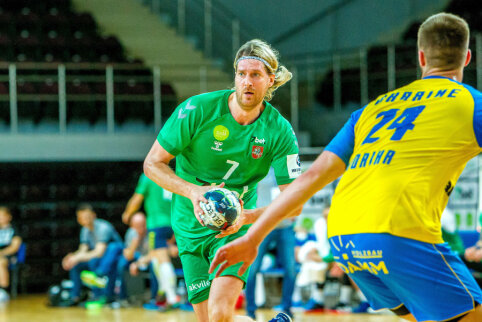 Lietuvos rankininkai EURO 2026 atranką pradėjo pralaimėjimu favoritei Slovėnijos rinktinei