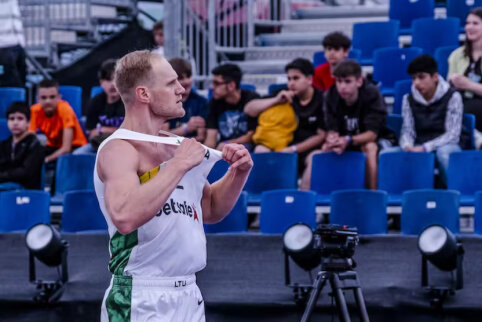 Dramą pralaimėję lietuviai pasitraukė i&scaron; Europos žaidynių