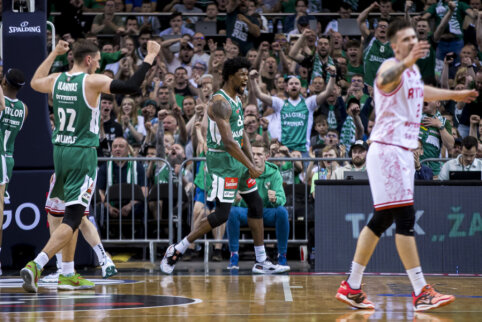 Po pertraukos dominavęs &bdquo;Žalgiris&ldquo; &ndash; per žingsnį nuo LKL trofėjaus
