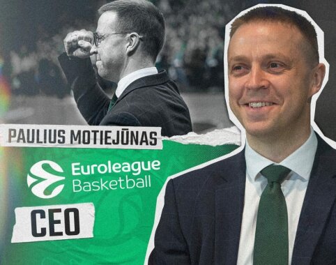 Oficialu: P. Motiejūnas pradeda vadovauti Eurolygai