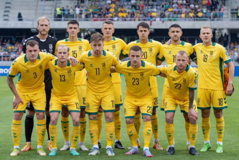 Patvirtinta Lietuvos rinktinės sudėtis rugsėjo mėnesio rungtynėms
