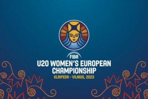 U20 merginų čempionato logotipas įkūnija lietuvi&scaron;ką simboliką
