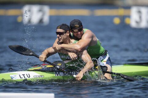 Irkluotojai sėkmingai startavo Europos žaidynėse