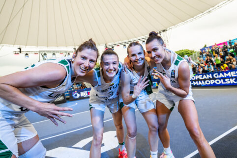 Rumunes įveikusios lietuvės &ndash; Europos žaidynių finale