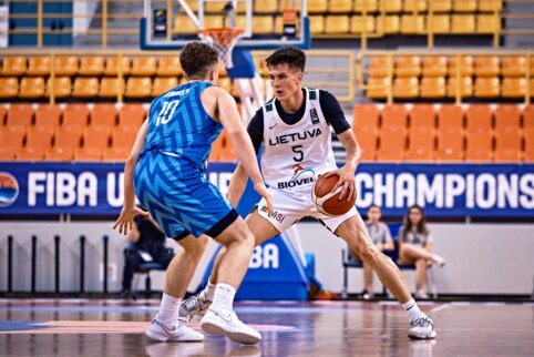 Slovėnų barjerą įveikę dvide&scaron;imtmečiai &ndash; Europos čempionato ketvirtfinalyje