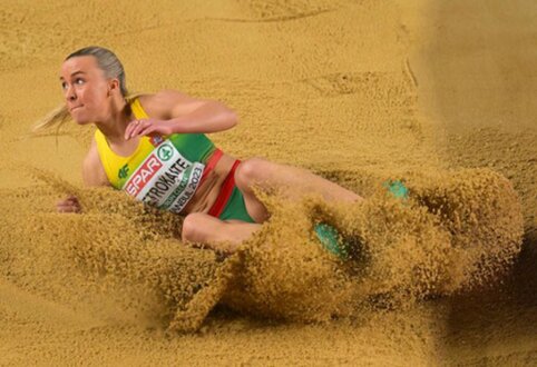 J. Petrokaitė varžybose Italijoje pademonstravo antrą geriausią sezono rezultatą