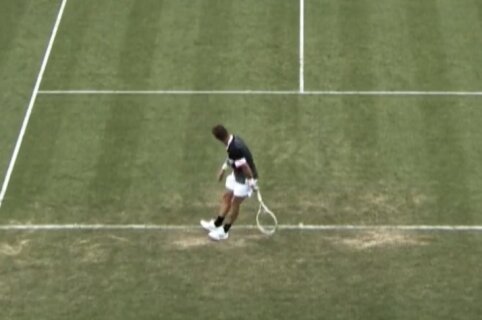 Blogiausias padavimas vyrų tenise? C. Moutet sprendimas prajuokino žiūrovus