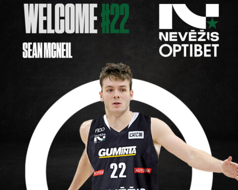 Kėdainių klubą papildė studijas pabaigęs amerikietis