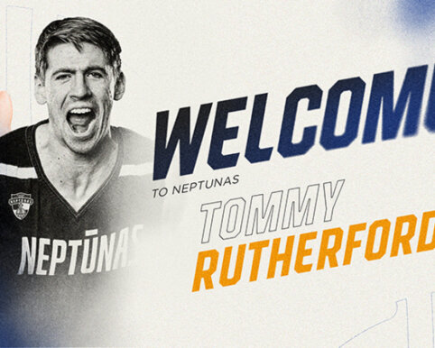 &bdquo;Neptūno&ldquo; gretose &ndash; naujokas i&scaron; JAV