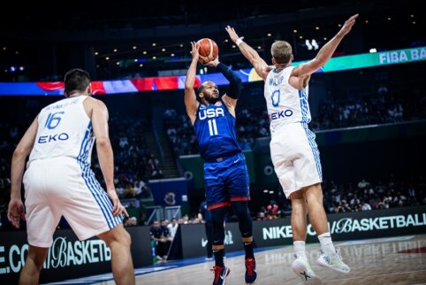 Graikijos rinktinė nepasiprie&scaron;ino amerikiečiams