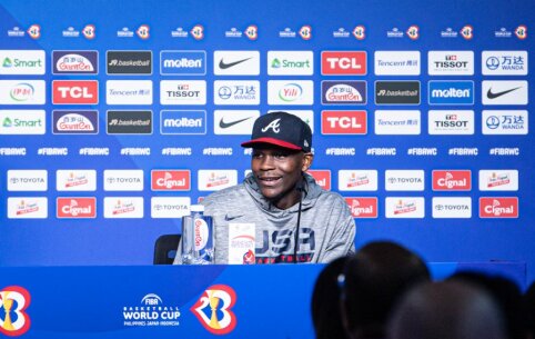 Apie Lietuvos rinktinę A. Edwardsas: &bdquo;Mes laimėsime. A&scaron; dėl to nesijaudinu&ldquo;