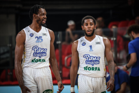 Sezono rekordais pažymėtose rungtynėse &ndash; &bdquo;Pieno žvaigždžių&ldquo; antausis &bdquo;&Scaron;iauliams&ldquo;