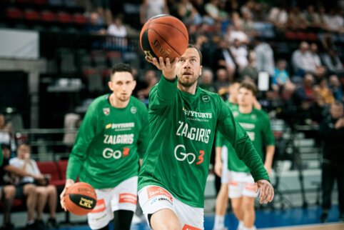 Su &bdquo;Žalgiriu&ldquo; atsisveikinęs L. Lekavičius pasidalino įsimintiniausias kadrais bei žinute