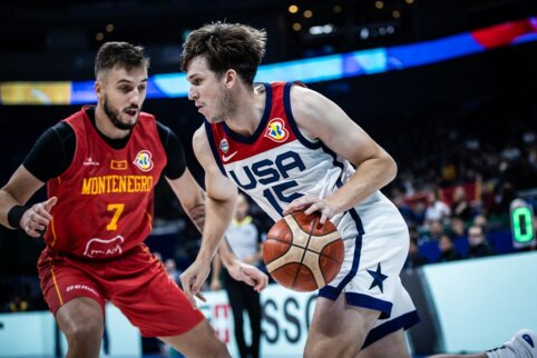 Juodkalnija metė rimtą i&scaron;&scaron;ūkį JAV rinktinei