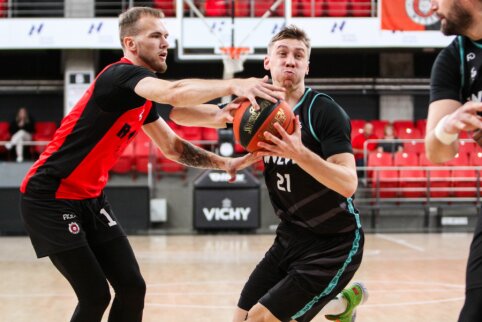 Draugi&scaron;kose rungtynėse &ndash; lengva &bdquo;Ryto&ldquo; pergalė prie&scaron; &bdquo;Wolves&ldquo;