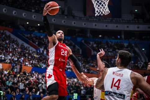 S. Gilgeous-Alexanderis ir D. Brookas dramati&scaron;kai atvedė Kanadą į ketvirtfinalį