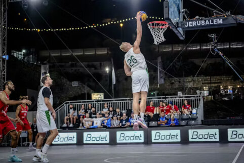 Lietuvos 3x3 rinktinė žengė į Europos pirmenybių pusfinalį