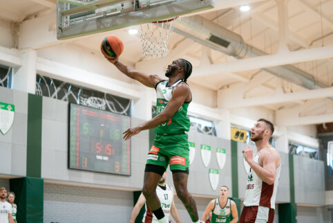 Pasiruo&scaron;imo starte &ndash; &bdquo;Žalgirio&ldquo; triu&scaron;kinanti pergalė prie&scaron; &bdquo;Lietkabelį&ldquo;