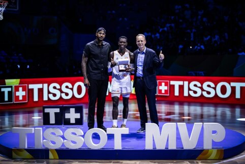 Paskelbtas pasaulio čempionato MVP bei simbolinis penketukas