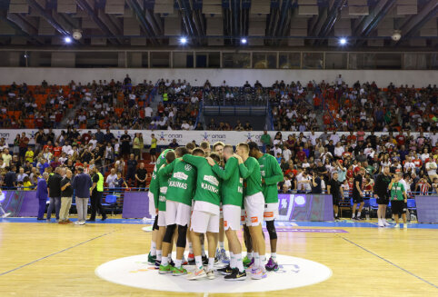 &bdquo;Žalgiris&ldquo; tik rungtynių pabaigoje krito prie&scaron; &bdquo;Olympiakos&ldquo;