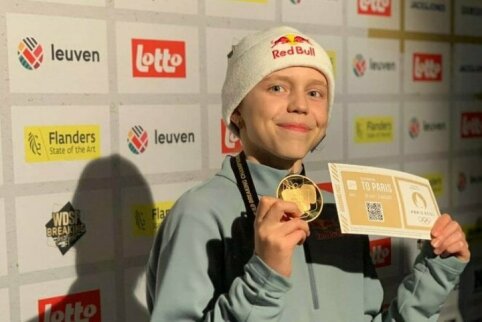 Breiko &scaron;okėja D. Banevič: &bdquo;Savo &scaron;aliai &ndash; Lietuvai &ndash; labai norėjau padovanoti bilietą į olimpiadą&ldquo;