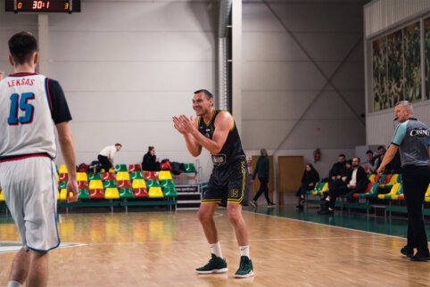 J. Mačiulis grįžta ant parketo: jėgas i&scaron;bandys Lietuvos krep&scaron;inio mėgėjų lygoje