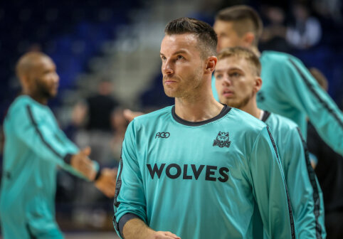 &bdquo;Wolves&ldquo; nori atsisveikinti su A. Ju&scaron;kevičiumi &ndash; žaidėjui ie&scaron;koma nauja komanda