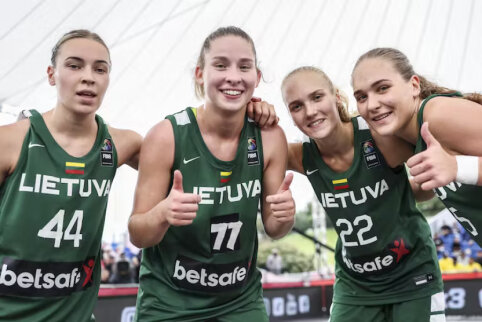 Lietuvos moterų U23 rinktinė &ndash; 3x3 pasaulio čempionato prizininkės