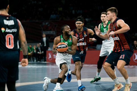 Sėkminga sezono pradžia tęsiasi: &bdquo;Žalgirio&ldquo; trita&scaron;kių lietus nuplovė &bdquo;Baskonia&ldquo;