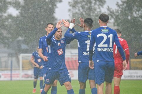 Nauji čempionai Lietuvoje: po i&scaron;kovoto ta&scaron;ko Kaune &bdquo;Panevėžys&ldquo; užsitikrino A lygos titulą