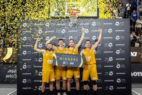 Plungės 3x3 komanda triumfavo Neomo &bdquo;Challenger&ldquo; turnyre