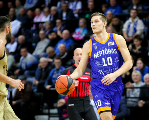 Solidus debiutas: Ą. Tubelis atvedė klaipėdiečius į pergalę