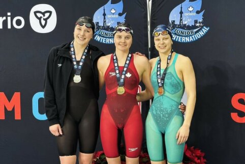 Plaukimo varžybose Kanadoje &ndash; dar vienas rekordinis 16-metės lietuvės fini&scaron;as