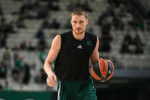 M. Grigonis atnaujintoje OAKA arenoje pasižymėjo įspūdingu bloku