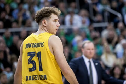 &bdquo;Barceloną&ldquo; į pergalę Eurolygoje vedė R. Jokubaitis