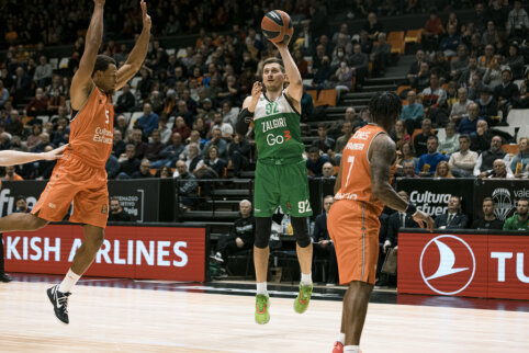 Solidi savaitės pradžia Ispanijoje: &bdquo;Žalgiris&ldquo; palaužė &bdquo;Valencia&ldquo;