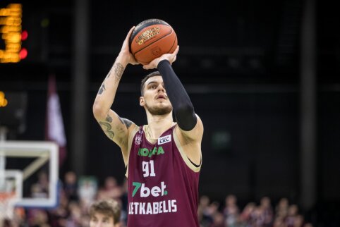 Įvertinimas: D. Sirvydis i&scaron;rinktas į antrąjį Europos taurės simbolinį penketą