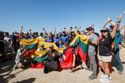 V. Žala: &bdquo;Į Dakarą grįžti motyvacijos yra, lyderiai yra visai &scaron;alia&ldquo;